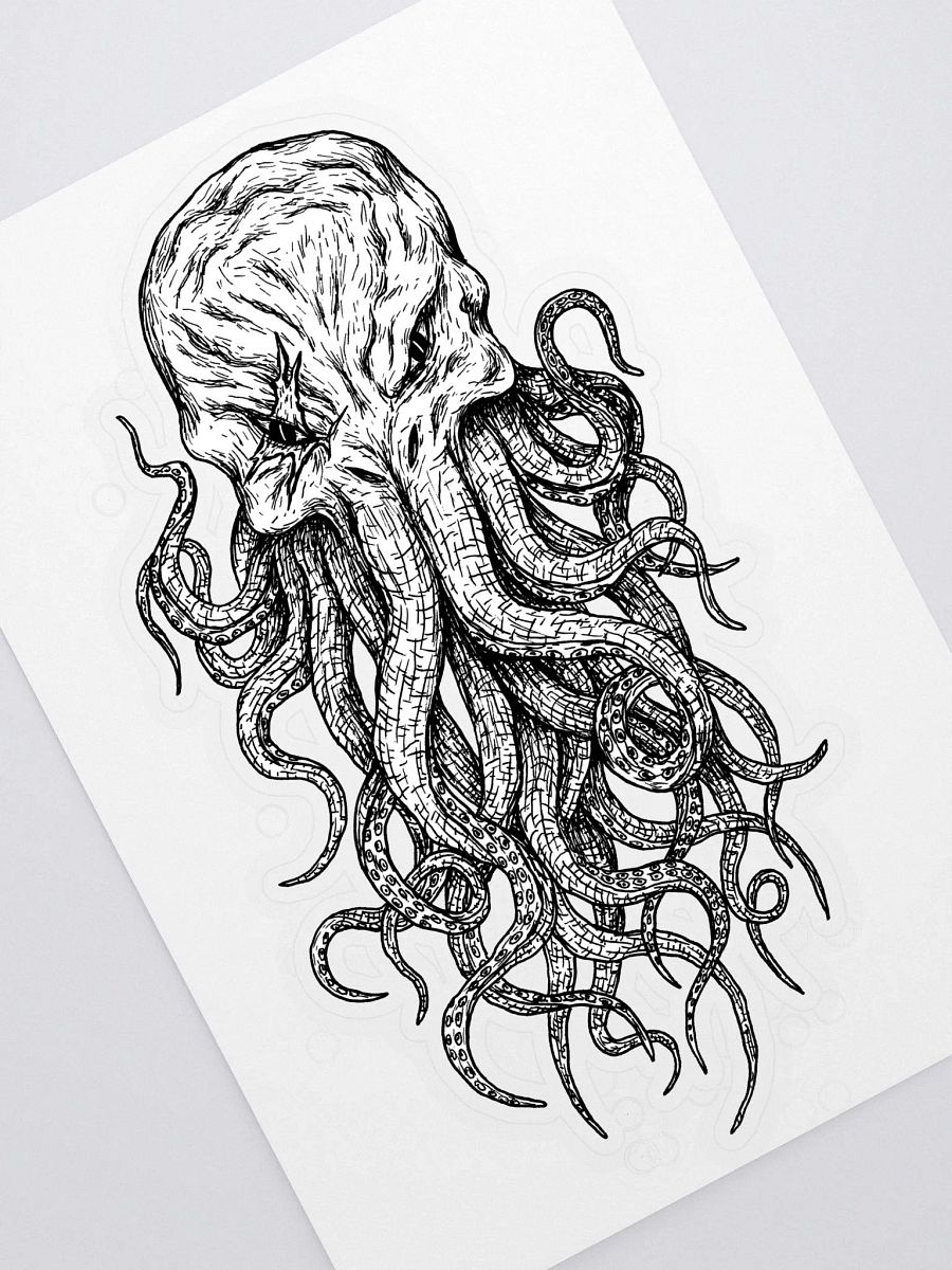No God's Only Squid Sticker product image (2)