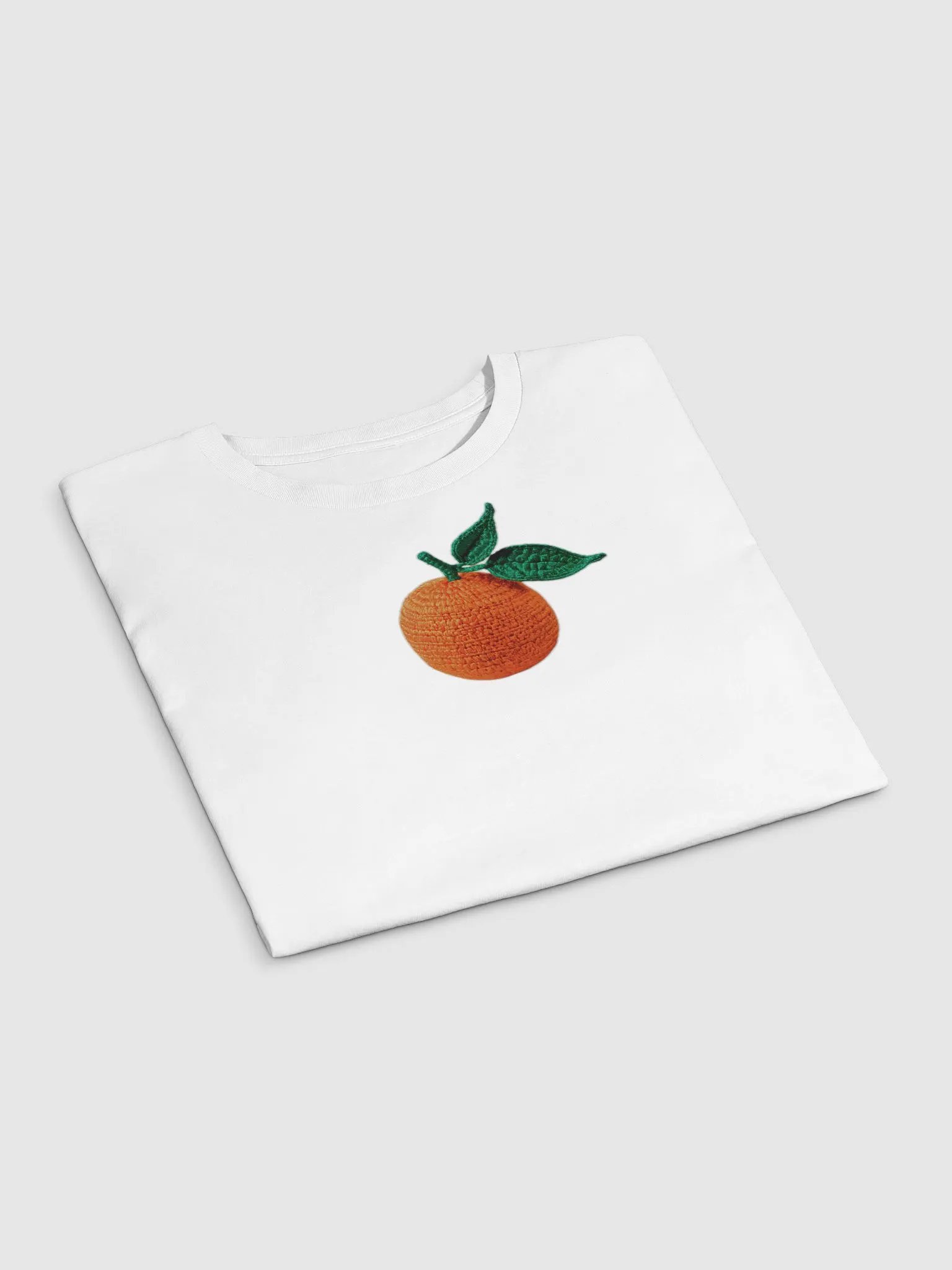 CozyAvocado Women's Premium Orange Crop Top #14 product image (3)