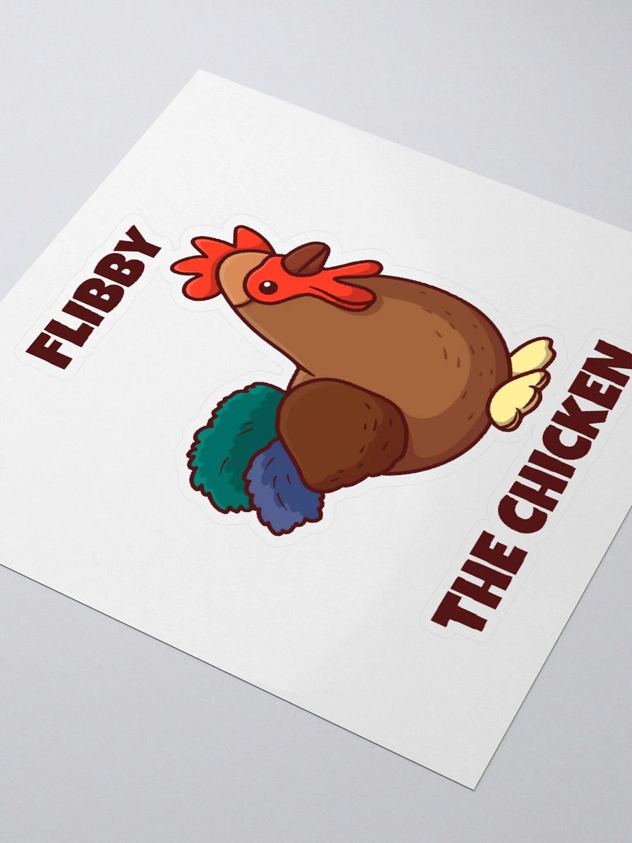 Flibby Sticker (with text) product image (3)