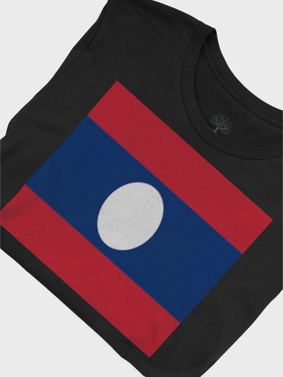 Graphic Grove Supersoft Unisex Laotian Flag T-Shirt - Exclusive product image (7)