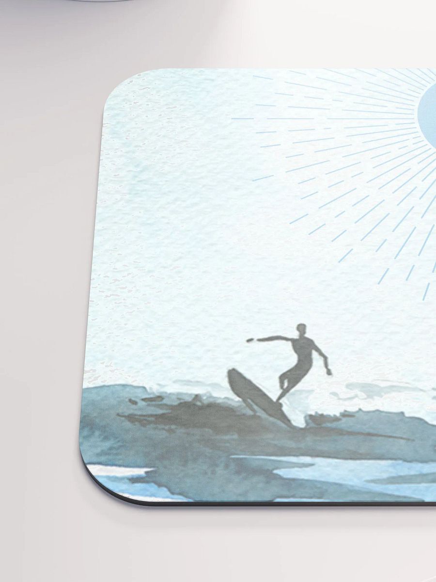 Tranquil Surfing Seascape Mouse Pad product image (6)