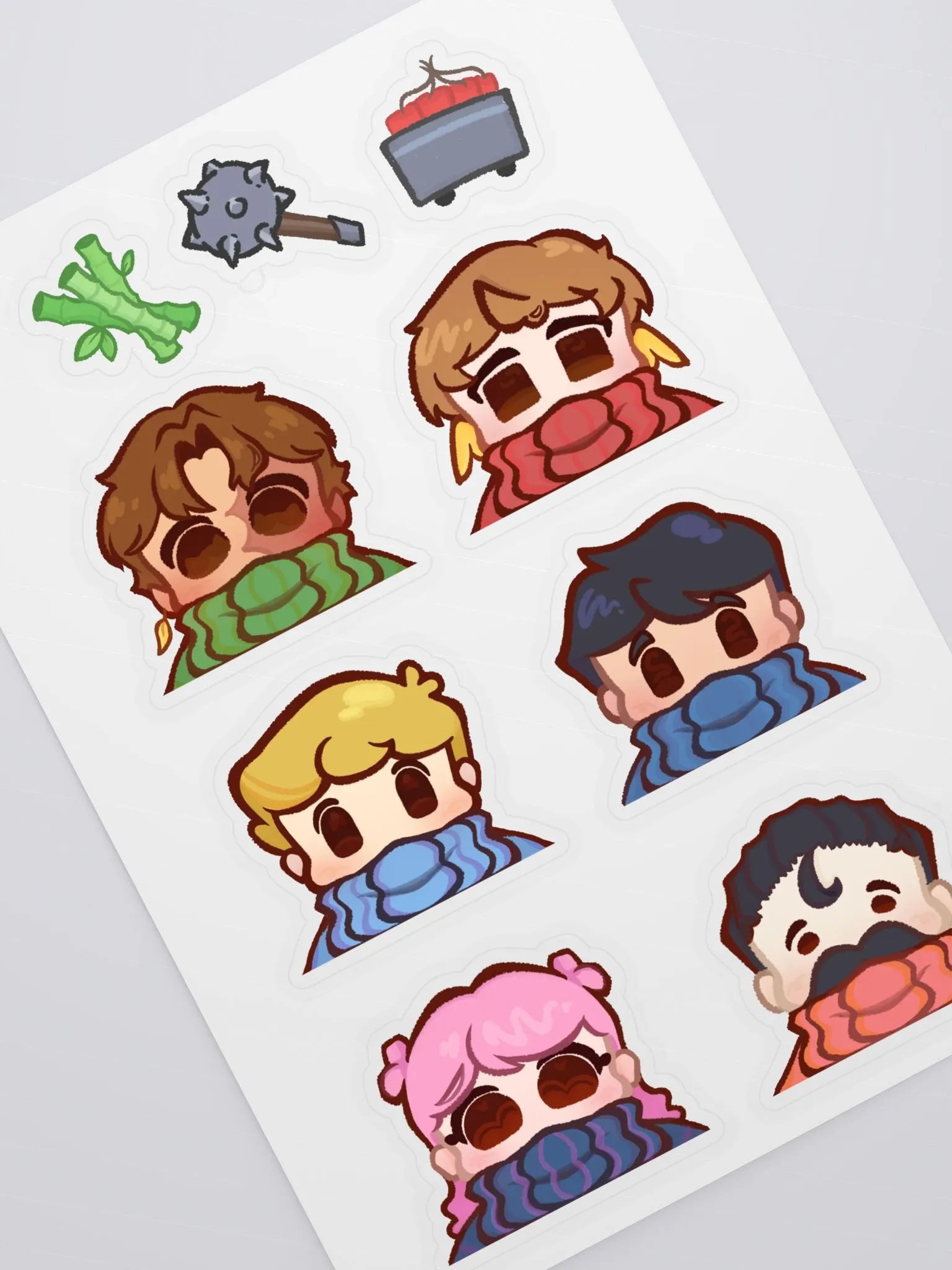 BAMboozlers & Spanners - Sticker set product image (2)