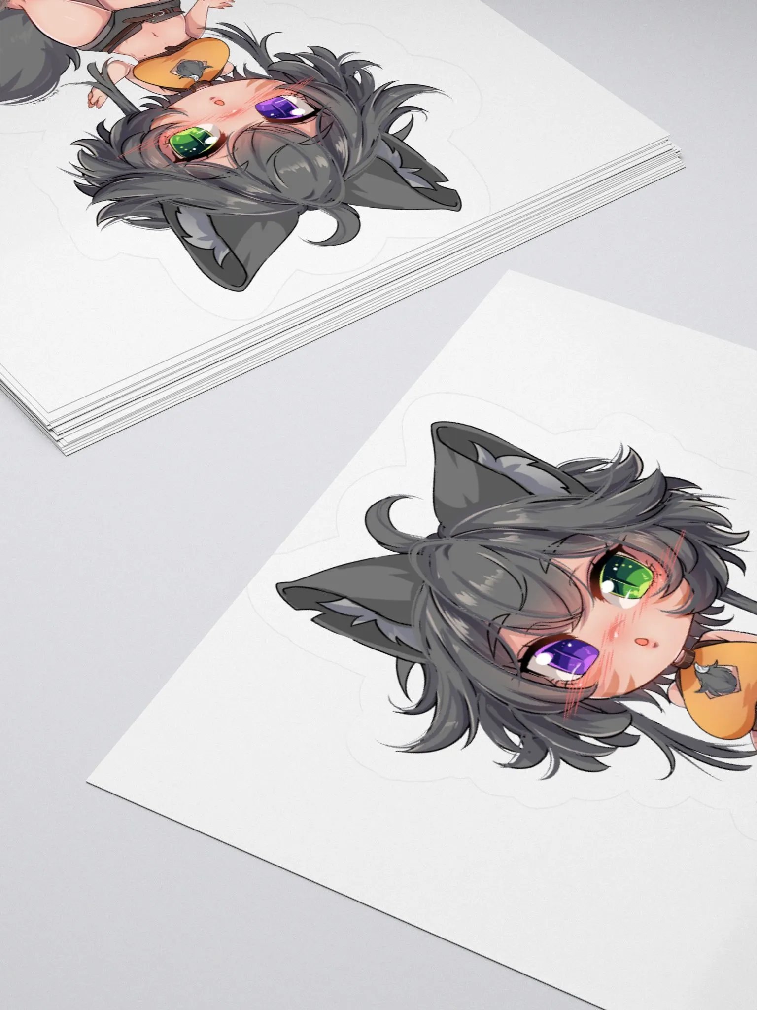 WolfcatRisi Thicc Chibi Sticker product image (10)