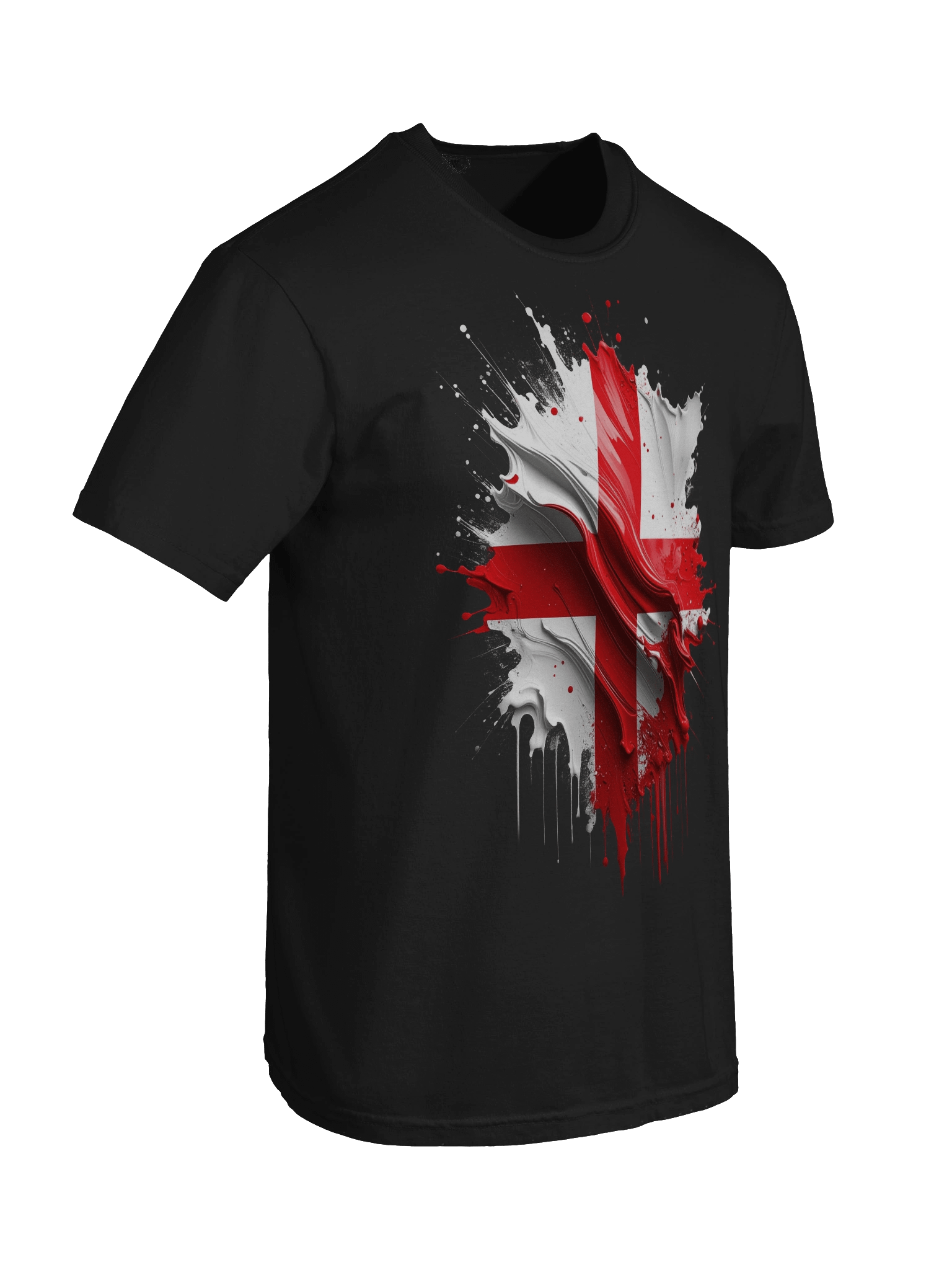 Painted St George's Cross T-Shirt product image (5)