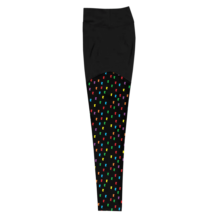 Confetti All-Over Print Sports Leggings product image (6)