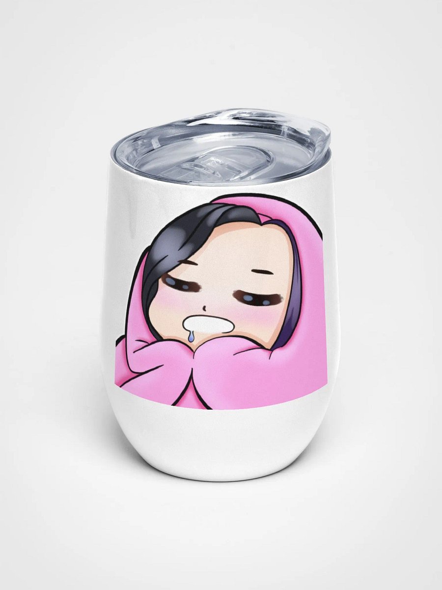 Sleepy wine tumbler product image (1)