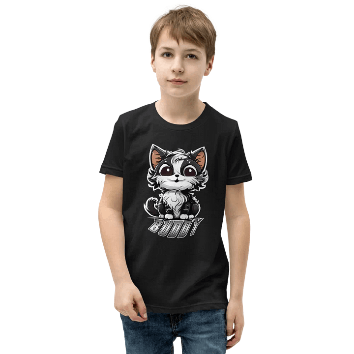 Buddy Bella+Canvas Youth Short Sleeve T-Shirt (PRINTED) product image (9)