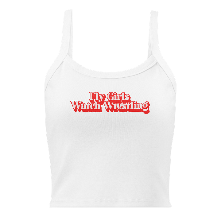 Fly Girls Watch Wrestling Micro Rib Tank Top product image (1)