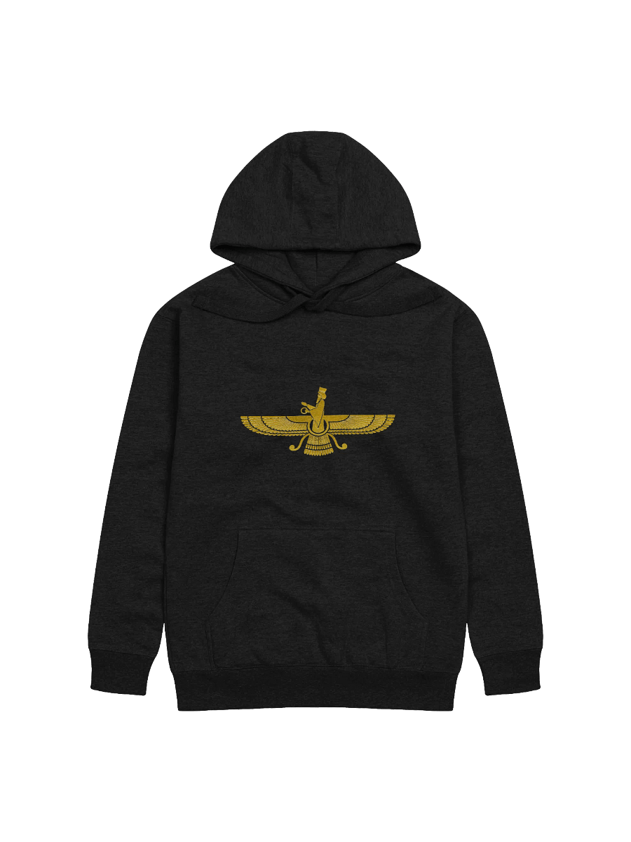 Winged Faravahar Unisex Hoodie product image (1)