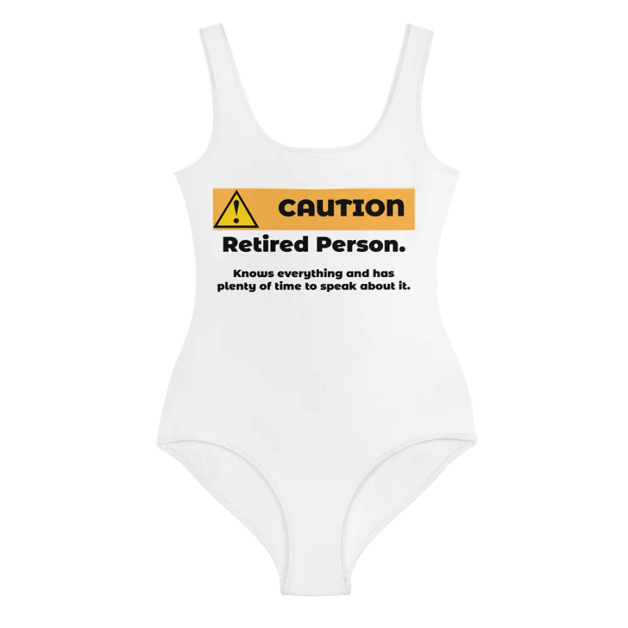 Caution Retired Person product image (1)