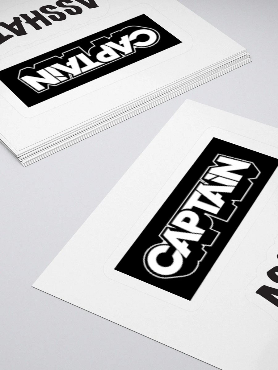 Captain Asshat Stickers product image (14)