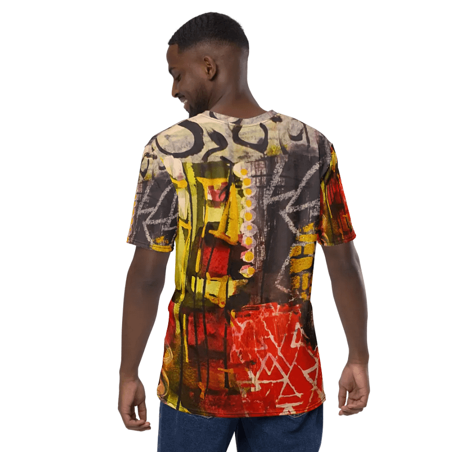 orginal mixed media painting by b.reters, all over print tshirt product image (12)
