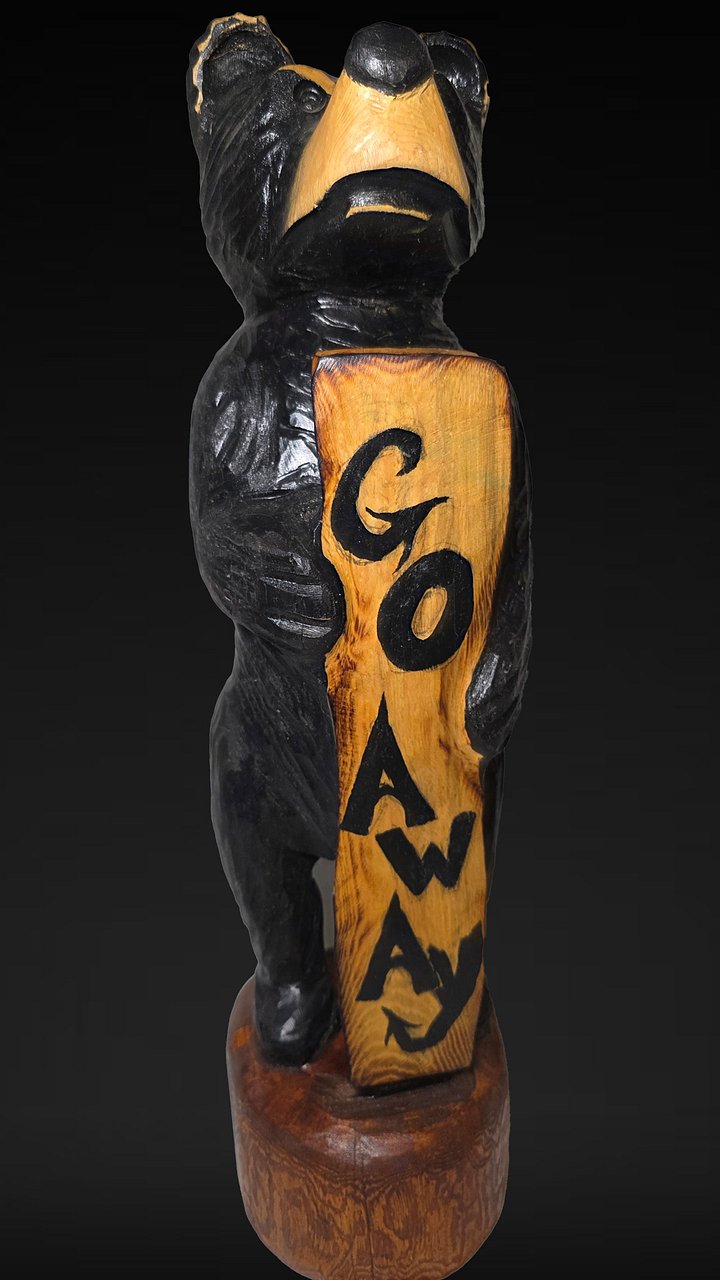 Grumpy "GO AWAY" Bear! product image (1)