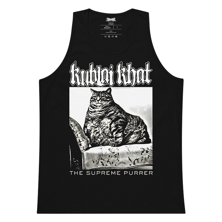 Kublai Khat The Supreme Purrer Tank top product image (2)