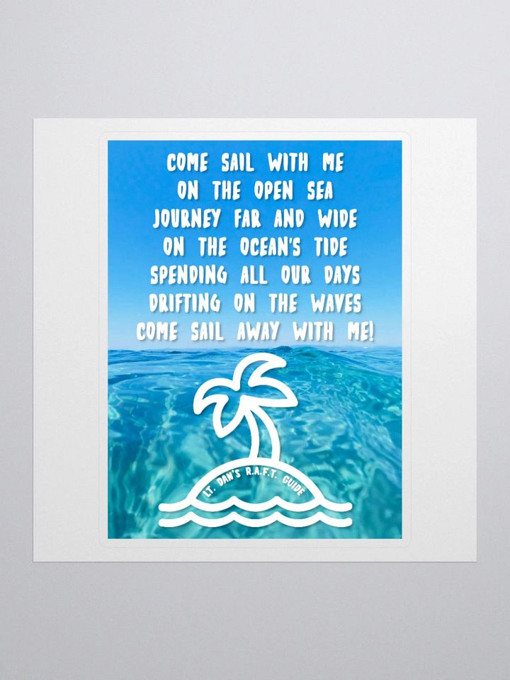 Sticky Stickers (Come Sail With Me) product image (2)