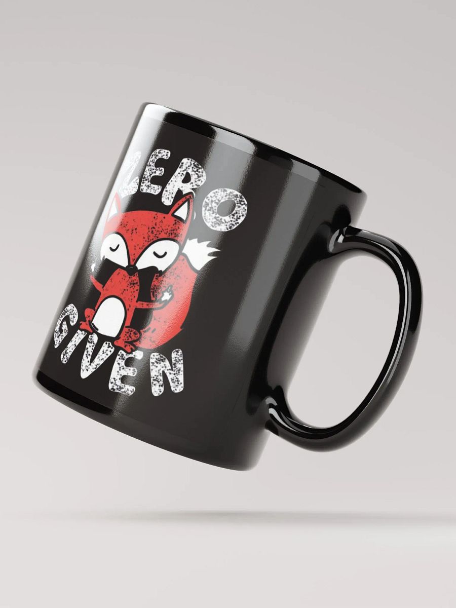 Zero Fox Given Black Glossy Mug (11oz or 15oz) product image (2)