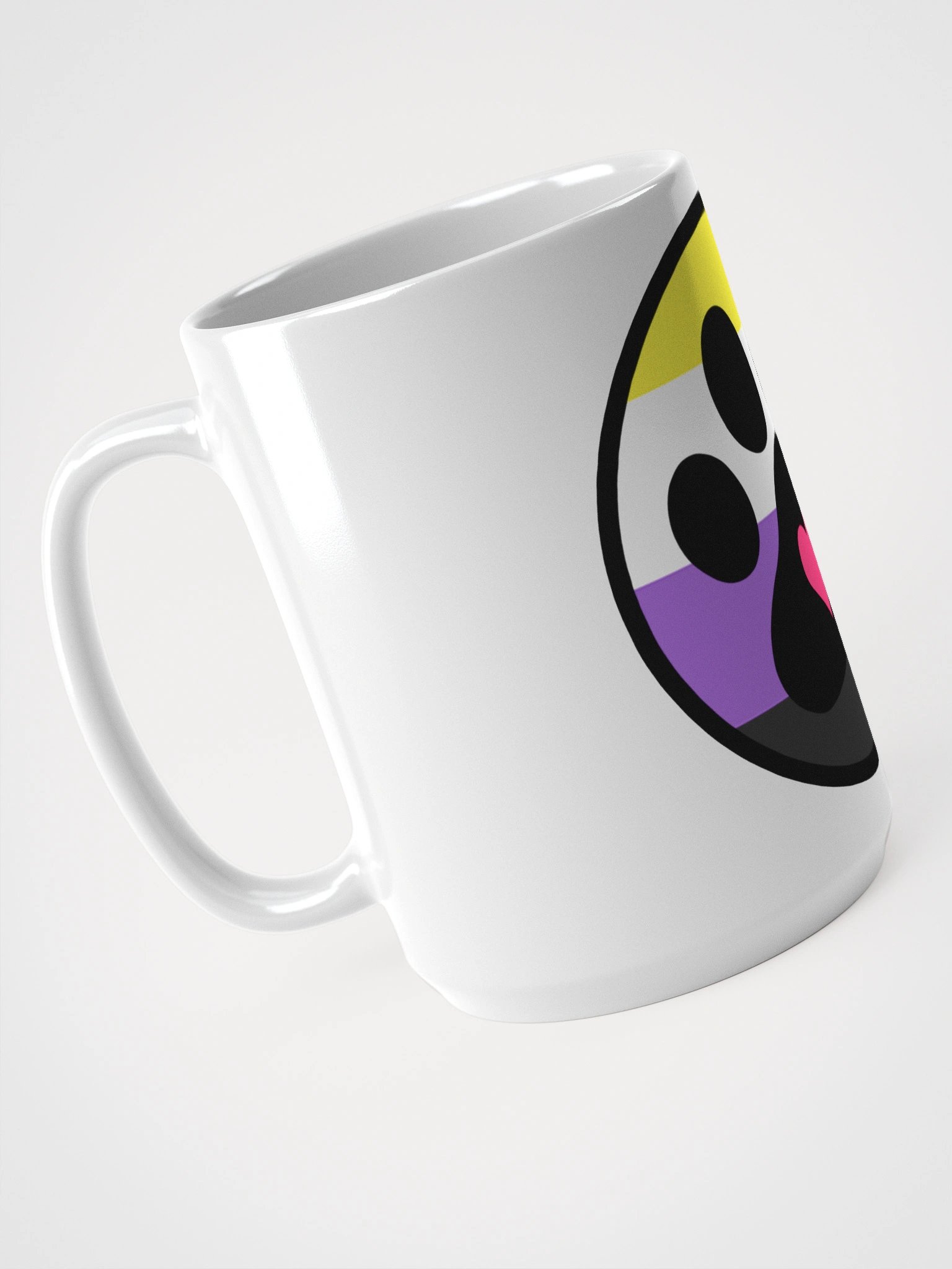 Pride Paw Mug - Nonbinary product image (3)