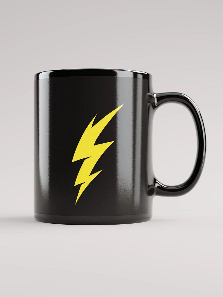 Lightning Bolt Black Mug product image (1)