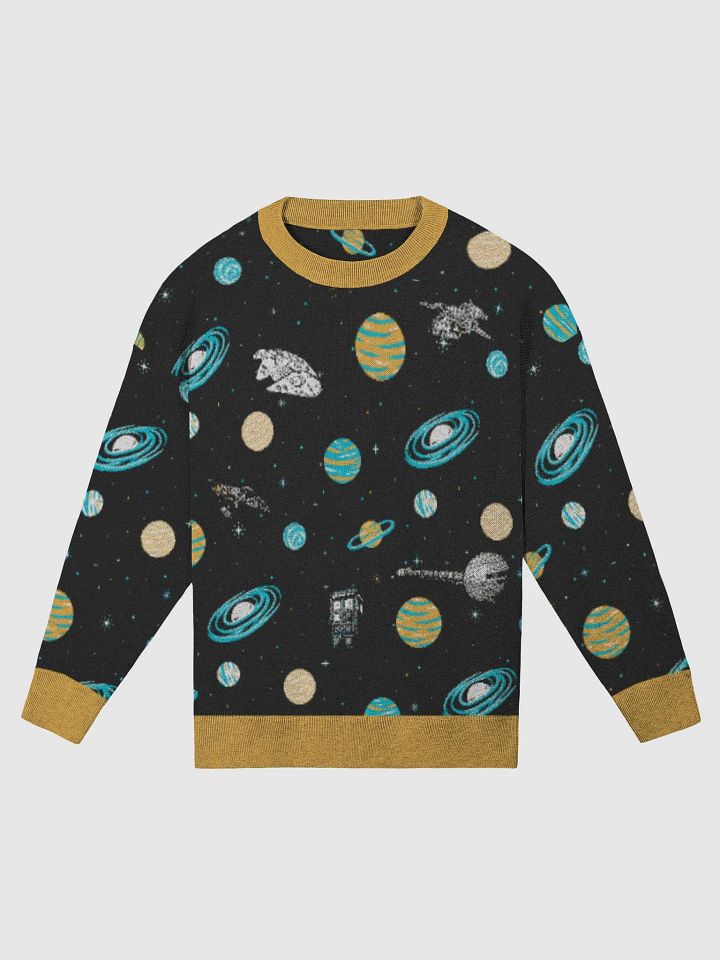REALLY COOL SPACE SWEATER: NERD EDITION product image (1)