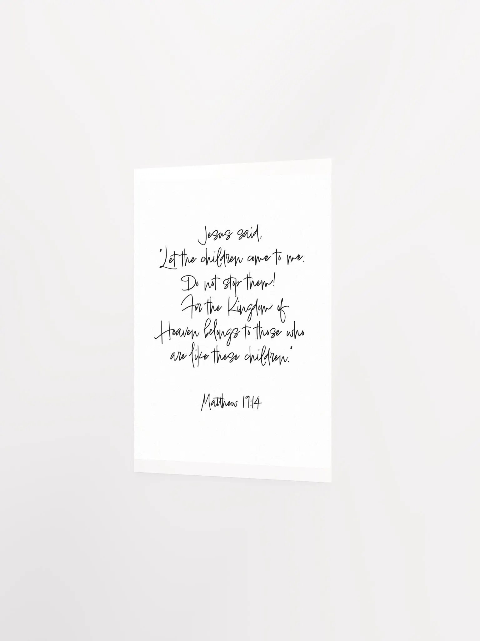 Let the Children Come to Me - Print product image (2)