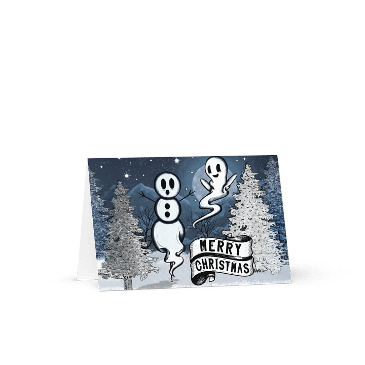 The Snowghost Christmas Card product image (1)