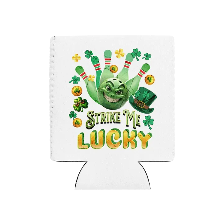 Strike Me Lucky Bowling Can Cooler product image (1)