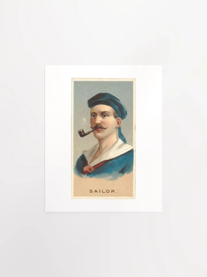 Sailor Card From World's Smokers Series (1888) - Print product image (1)