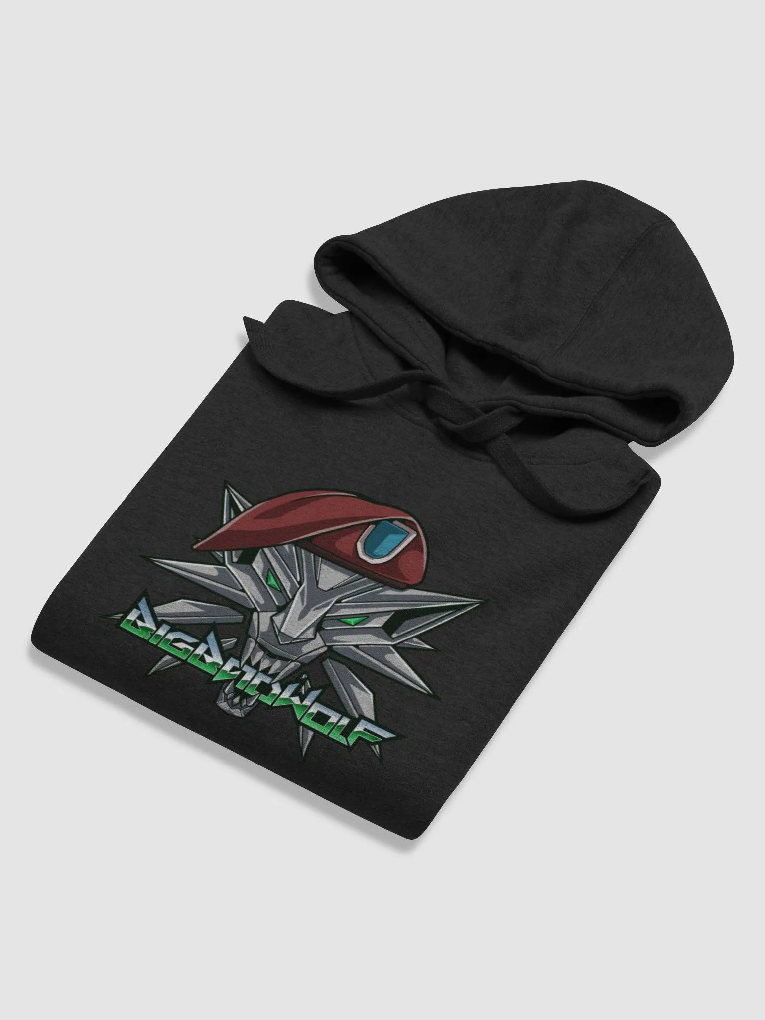 Metallic Wolf Graphic Premium Hoodie product image (6)