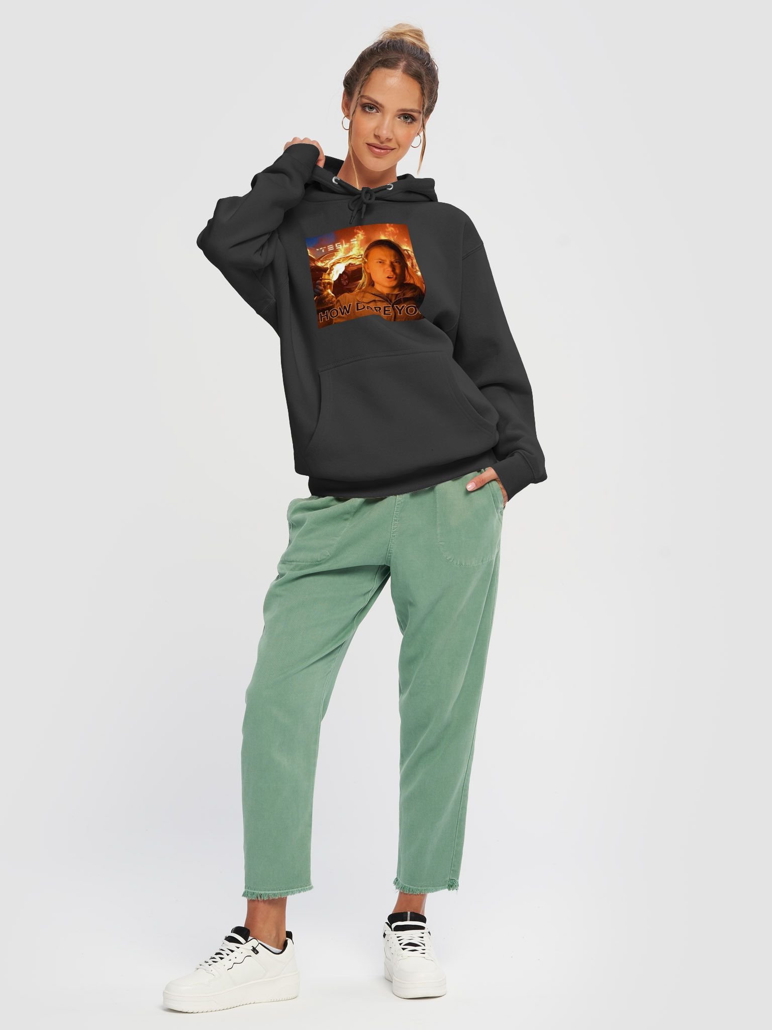 How Dare You Elon Hoodie product image (5)