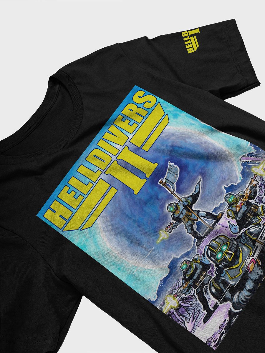 HELLDIVERS II Fan Art Custom Deluxe T-Shirt product image (3)