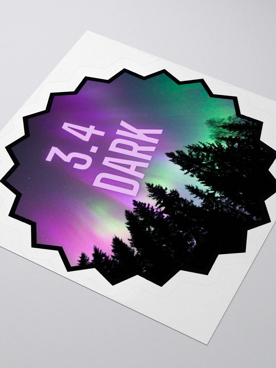 3.4 Dark Kiss Cut Stickers product image (9)