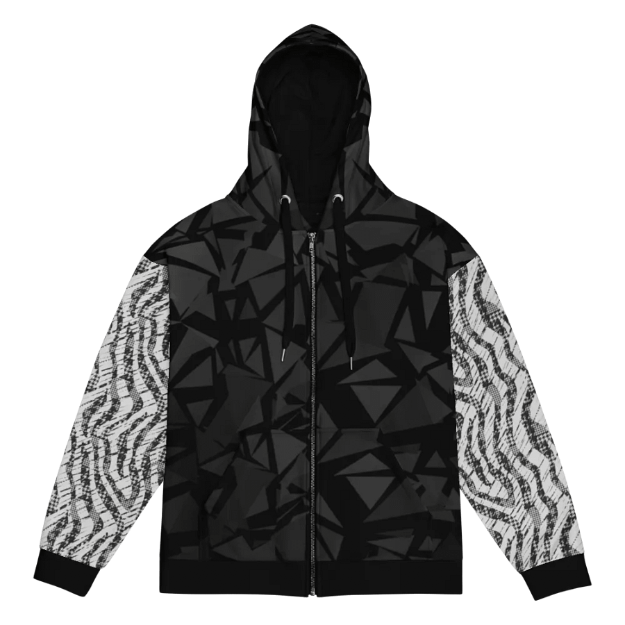 Break the rules | Recycled Unisex ZIP Hoodie product image (4)