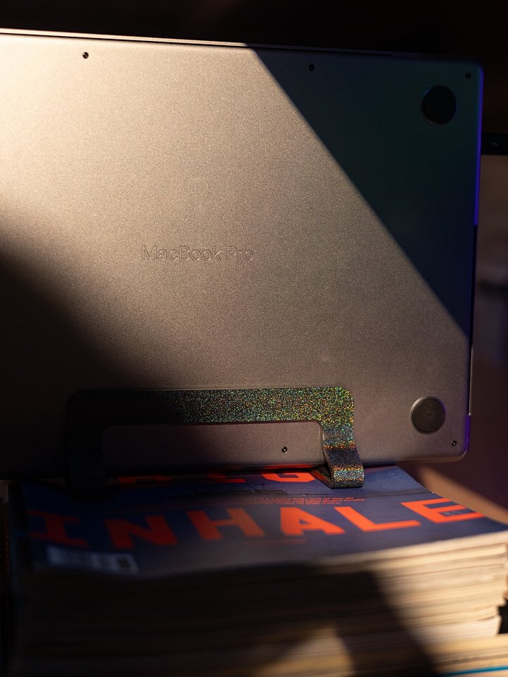 Interstellar Black Laptop Holder product image (2)