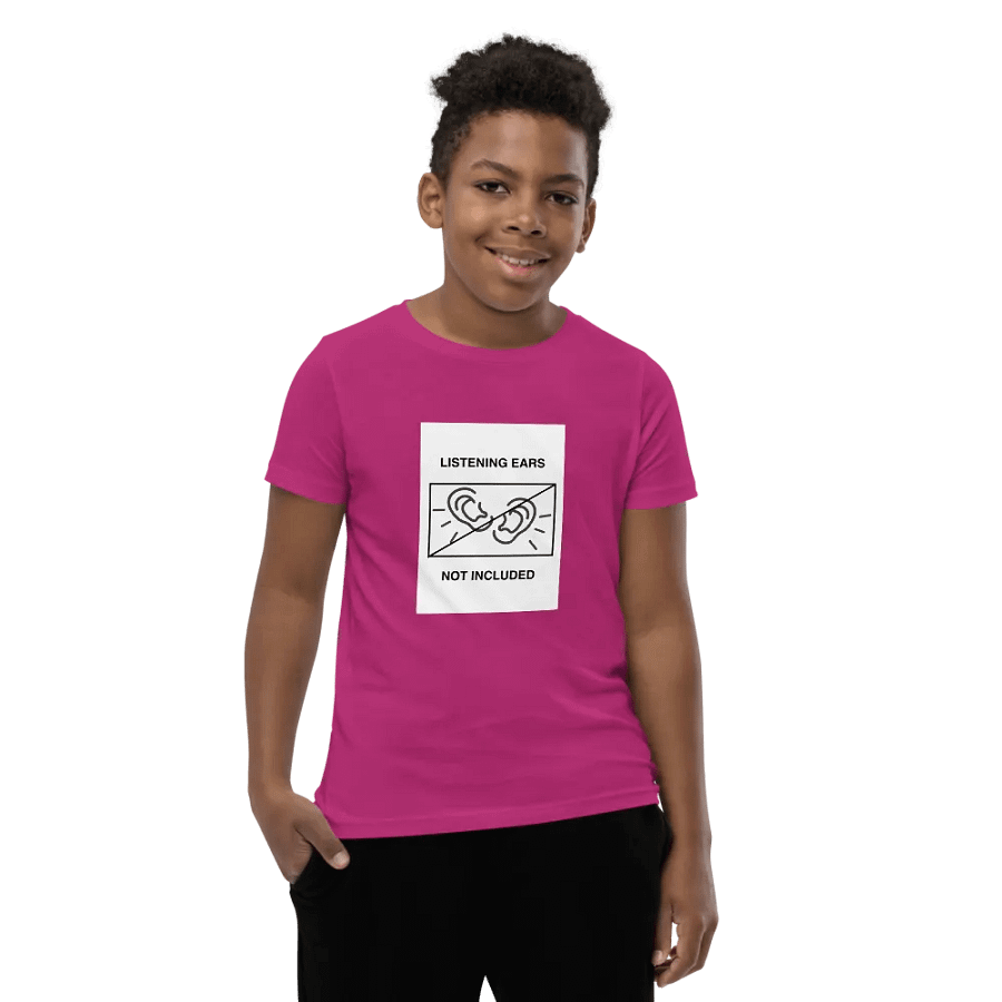 Youth Printed T-Shirt - Listening Ears Not Included product image (82)