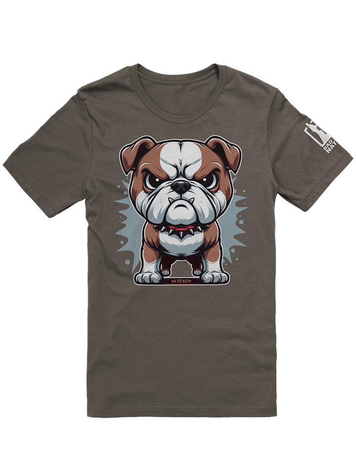 Bulldog "Bert" Angry Pup - Premium Unisex T-shirt product image (5)