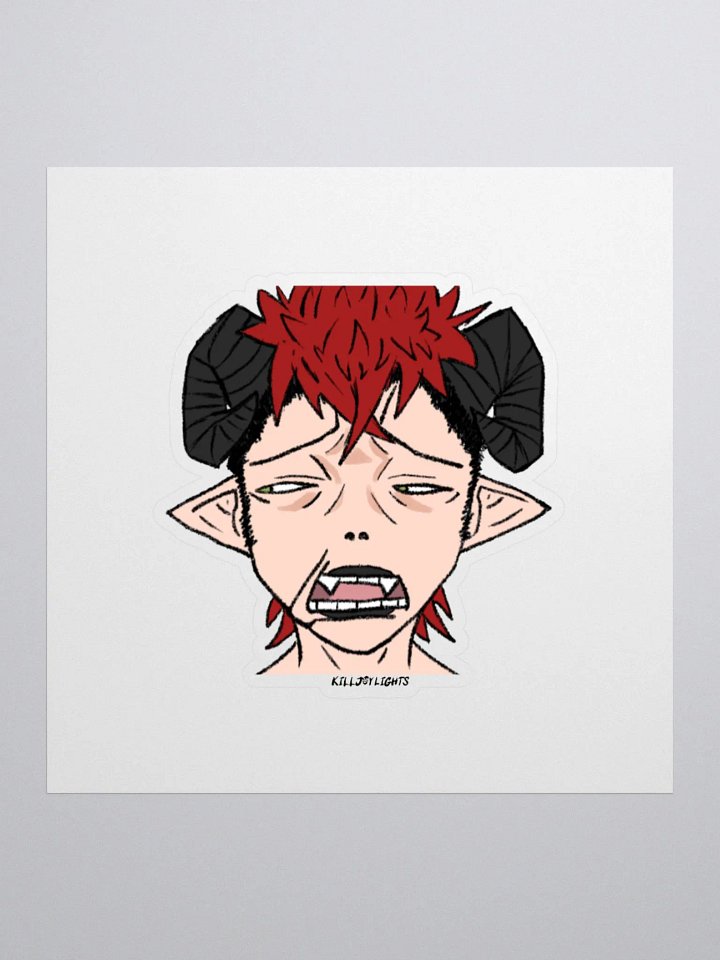 Killjoy WTF Emote Sticker product image (1)