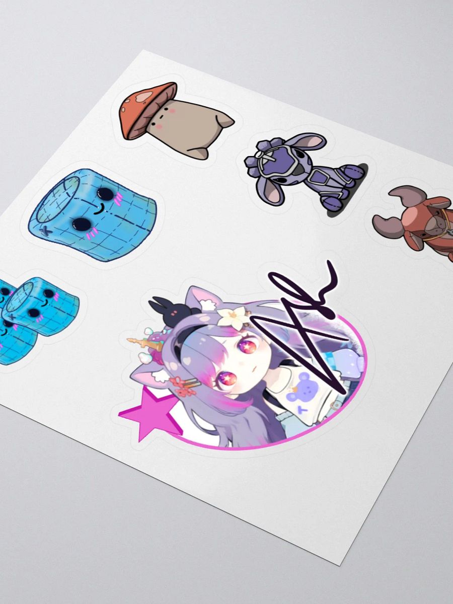 Ash Emote Plushie Pals Character Collection Stickers product image (7)
