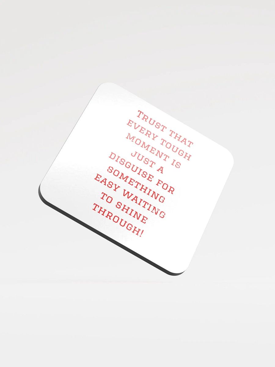 Shine Through Cork Coaster product image (1)