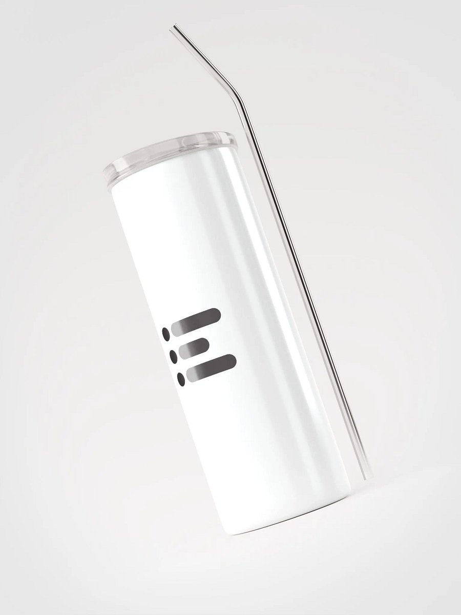 White Stainless Steel Tumbler product image (3)