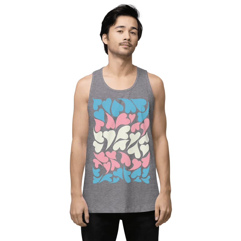 Nestled PRIDE Transgender Tank Top
