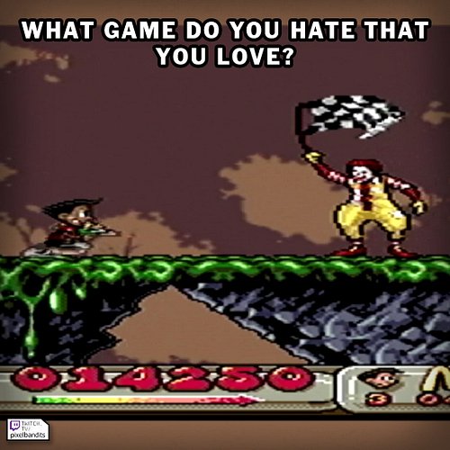 What game do you love, even though every fibre of your being says you should hate it? For me, it's McDonald's Global Gladiato...