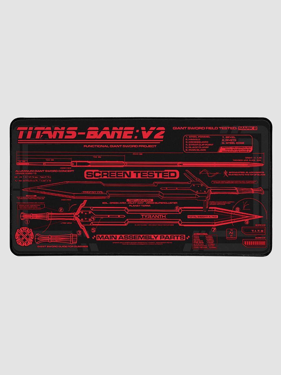 Titans Bane Mouse Pad product image (3)