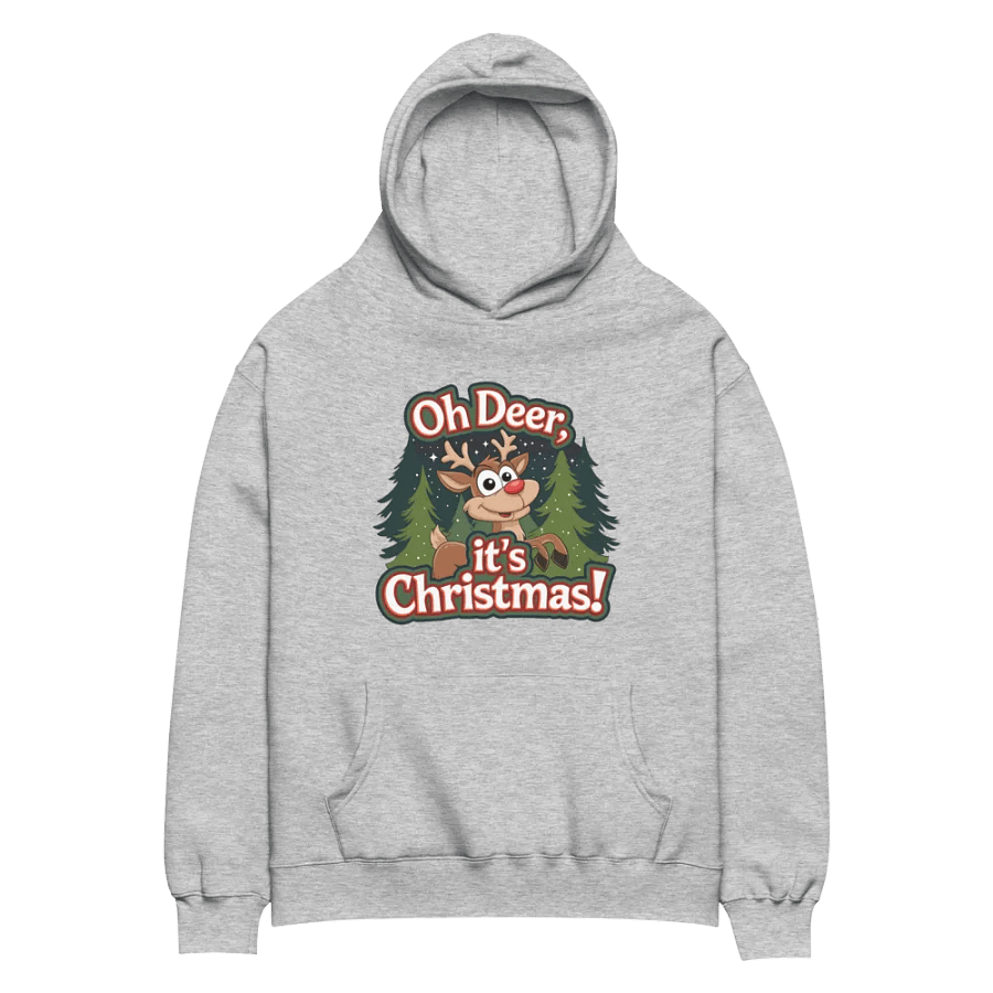 Festive Reindeer Christmas Hoodie product image (2)