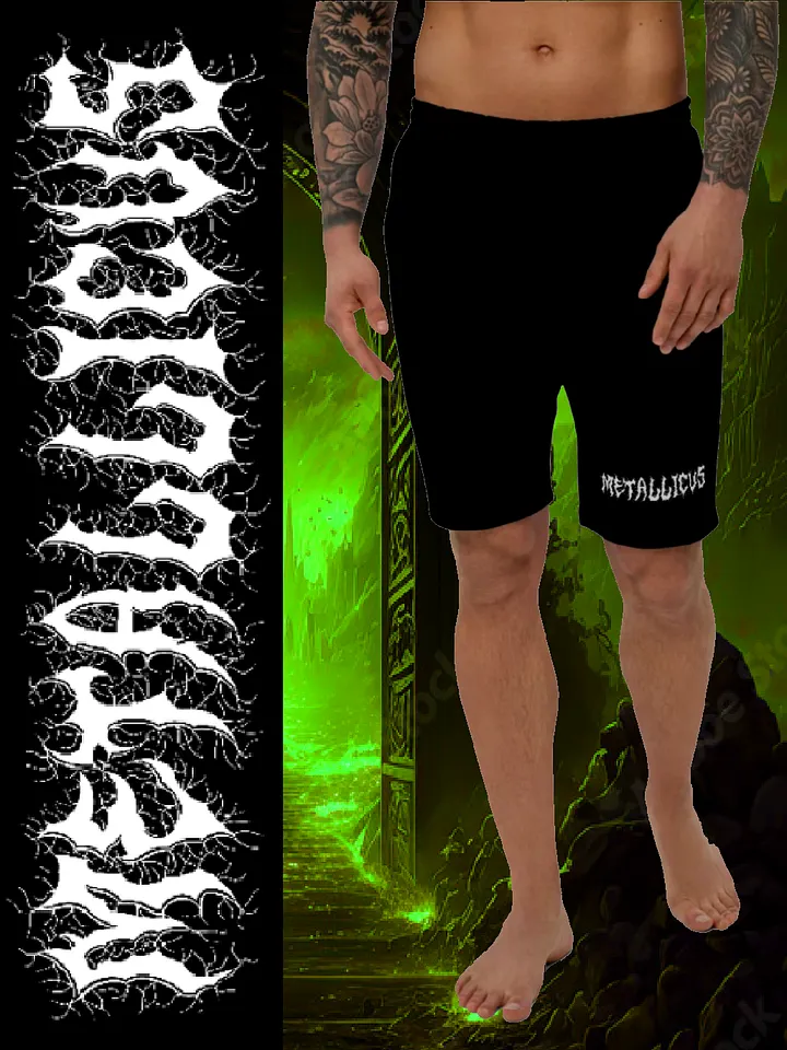 THE UNOFFICIAL METALLICUS SHORTS product image (1)