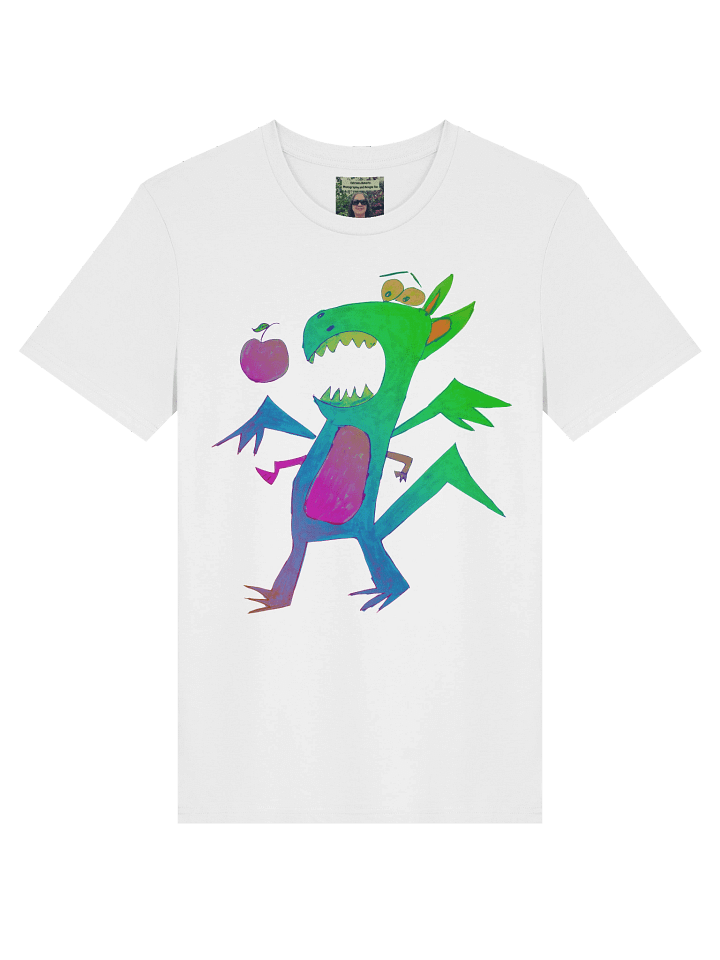 Abstract Apple Dragon Organic Tee product image (2)