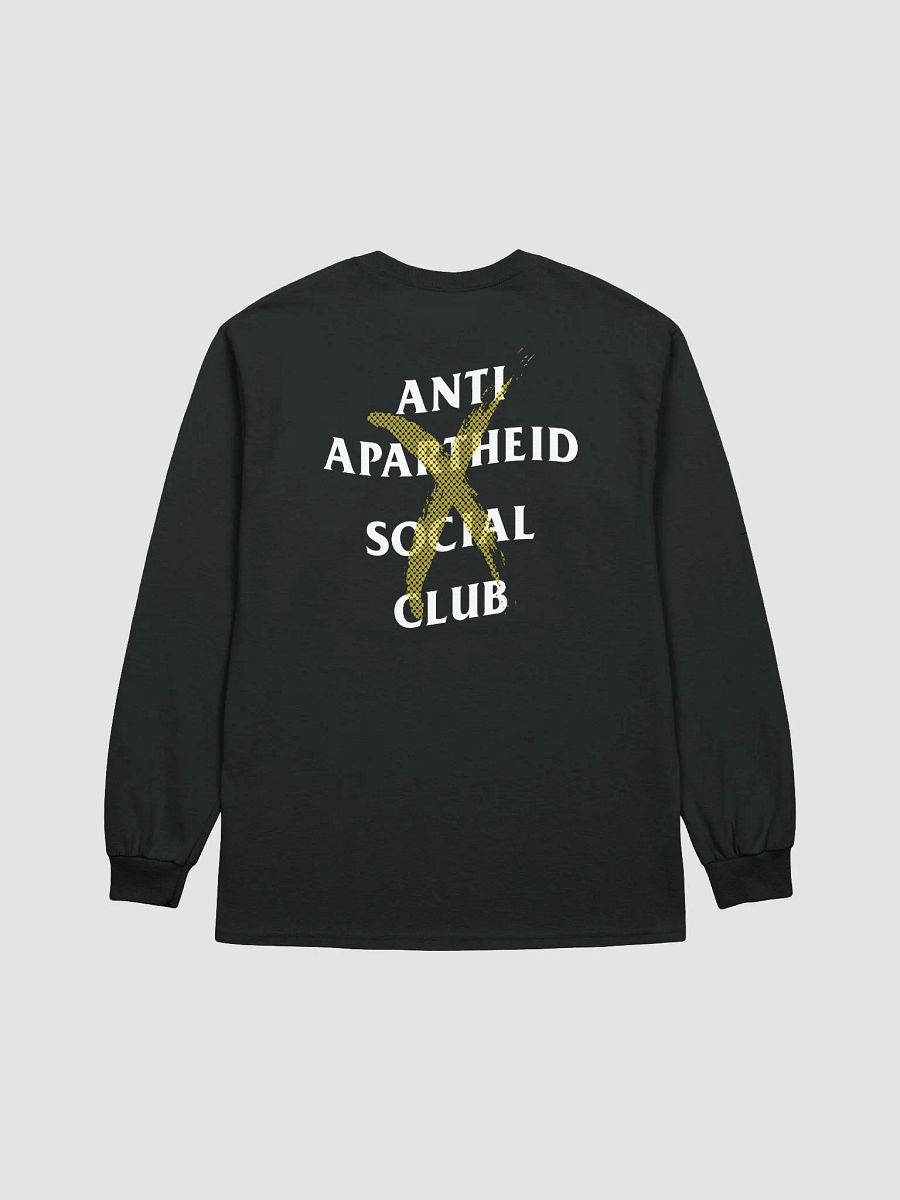 Anti Apartheid Club Long Sleeve Shirt Yellow Kufiya product image (1)