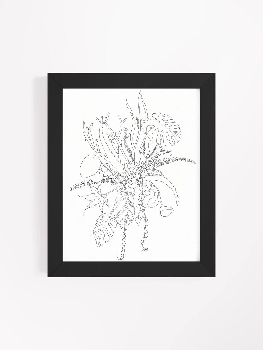 "Plant Party" Framed Print product image (4)