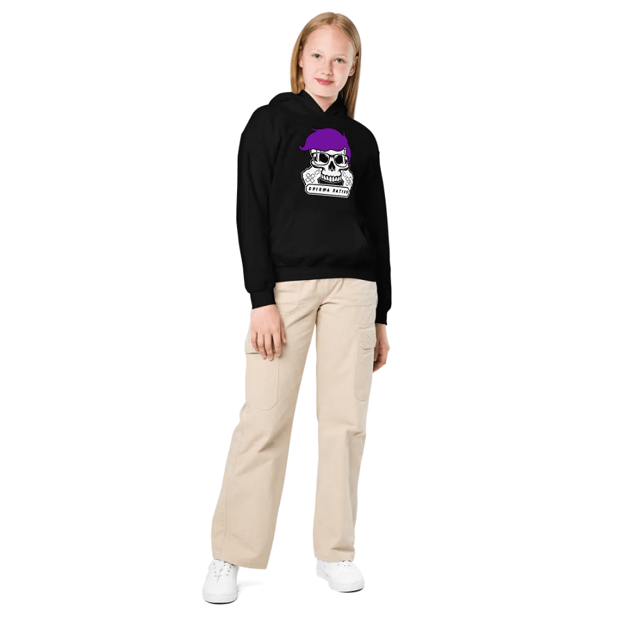 Enigma Nation Gildan Youth Heavy Blend Hoodie (PRINTED) product image (3)