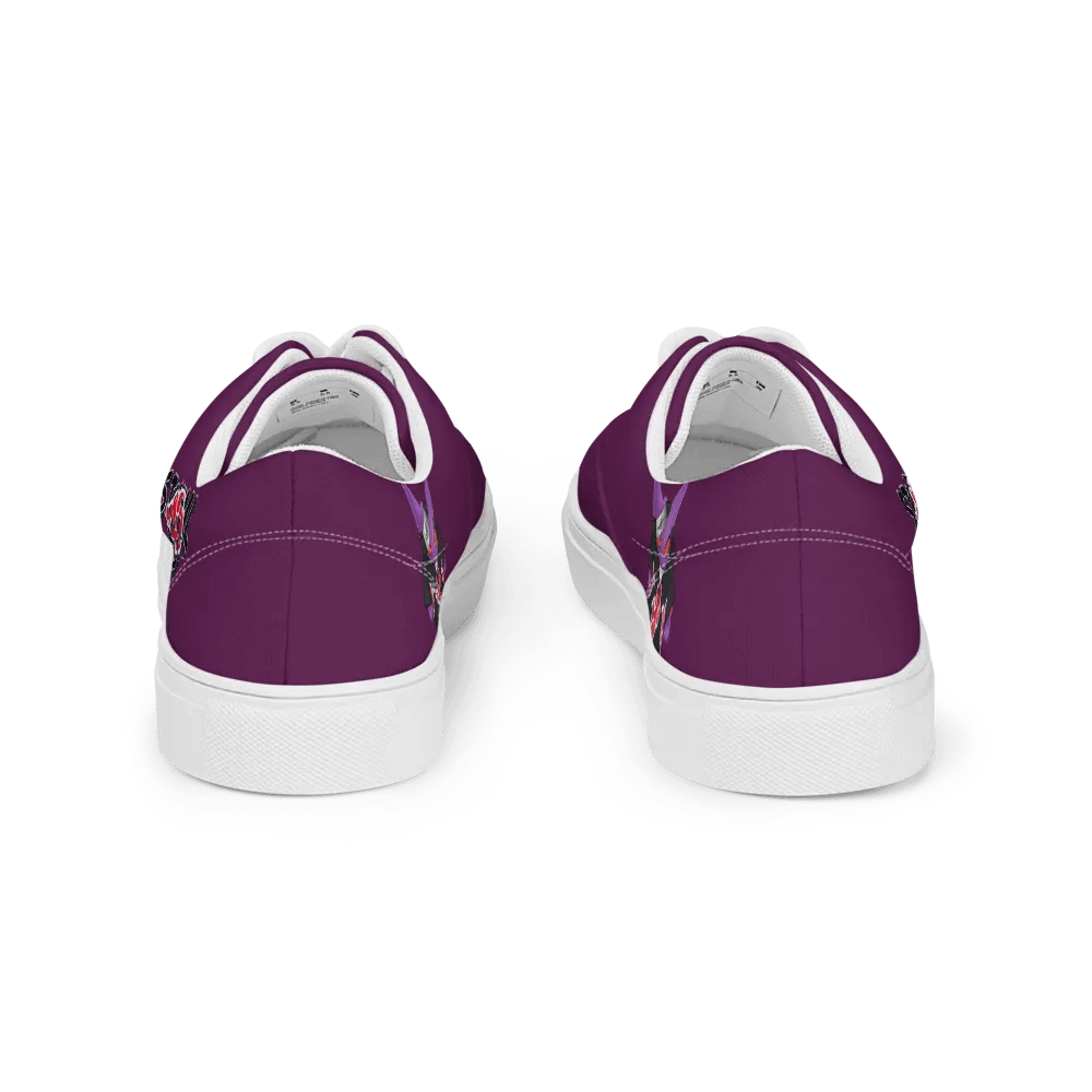 Gengar X Itachi Women's Lace-Up Canvas Shoes product image (11)
