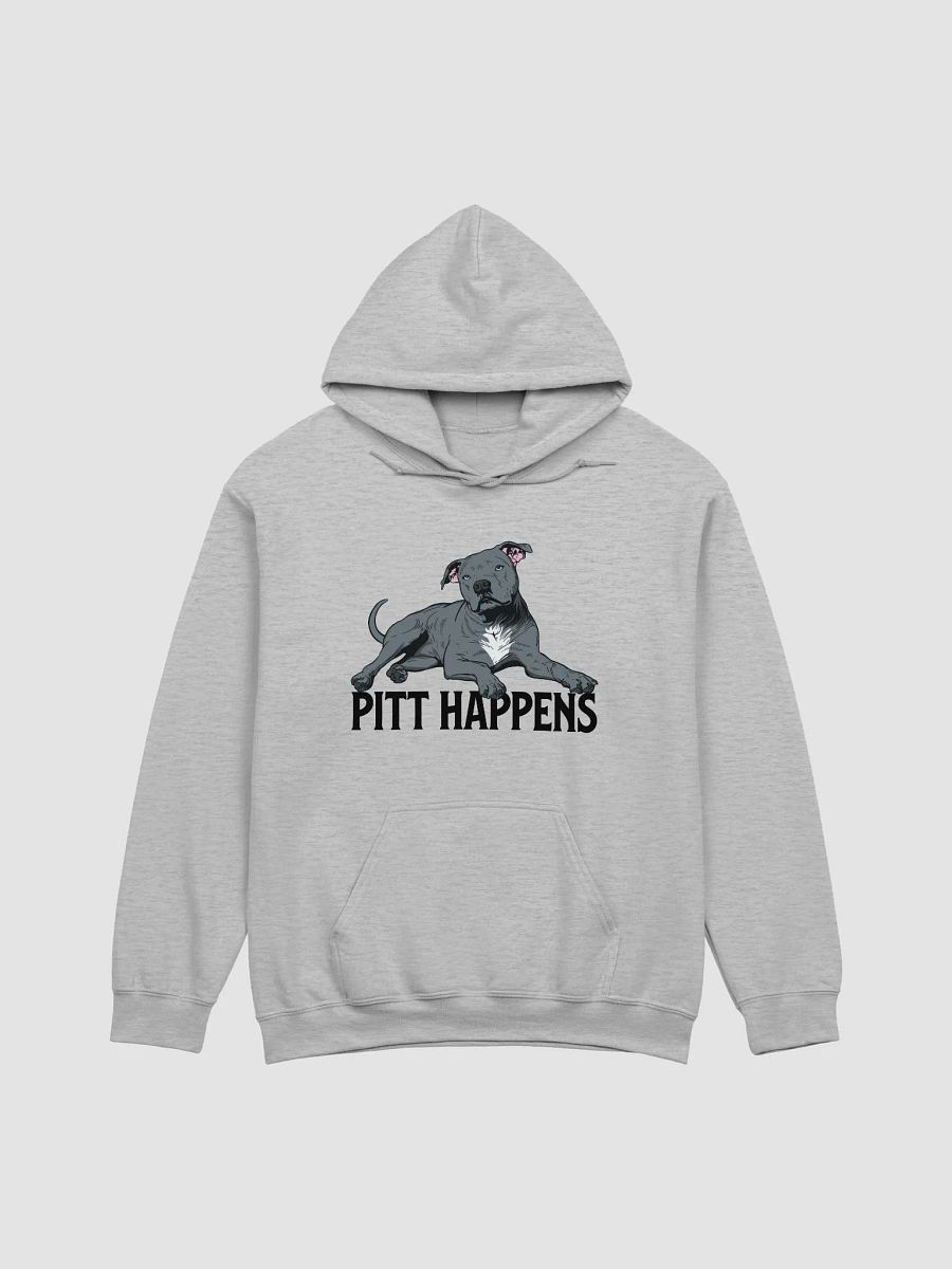 Pitt Happens Hooded Sweatshirt of a Pitbull Terrier(Blue) | Funny Hoodie for Pittie and Staffy Paw-rents product image (26)